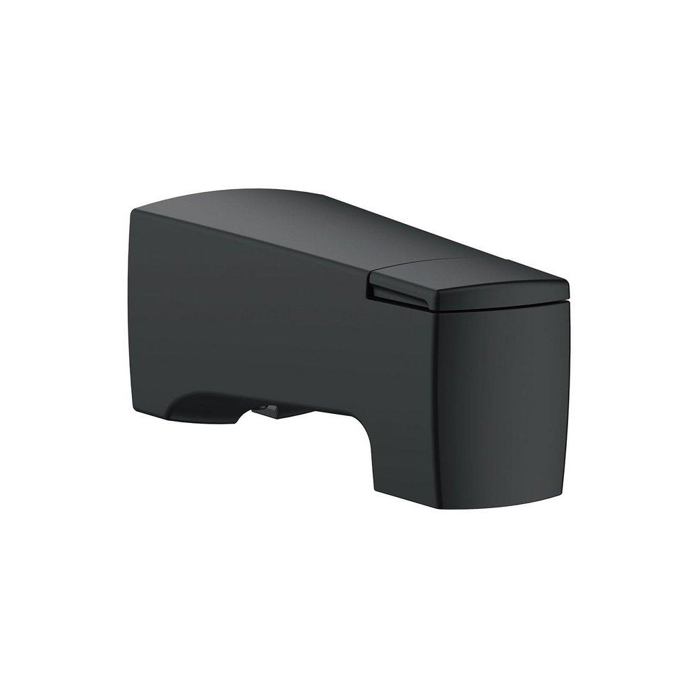 TRIBUNE TUB SPOUT WITH DIVERTER SATIN BLACK SABL 