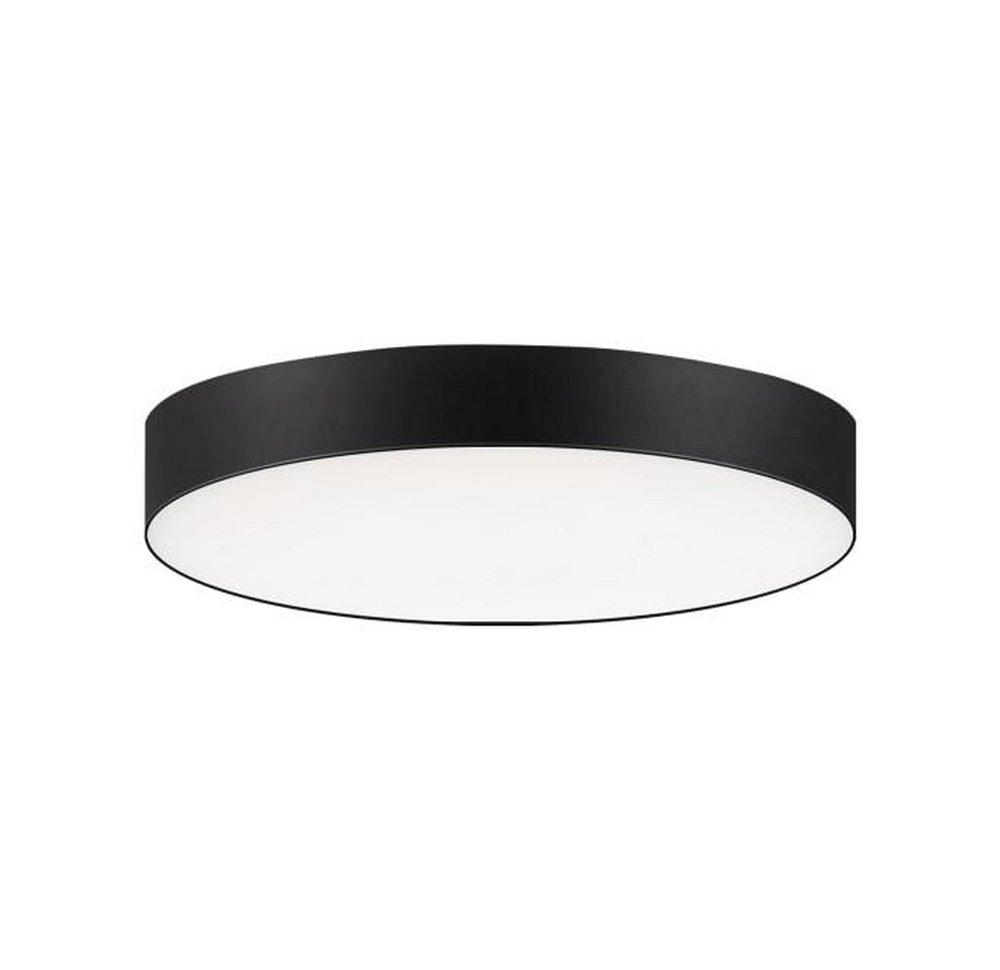 Maxim Lighting&reg; Black 1/2 x 7 in. 15W 1-Light Integrated LED Flush Mount Ceiling Fixture 