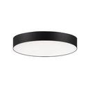 Maxim Lighting&reg; Black 1/2 x 7 in. 15W 1-Light Integrated LED Flush Mount Ceiling Fixture 