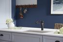 KOHLER Matte Black Single Handle Pull Out Kitchen Faucet 
