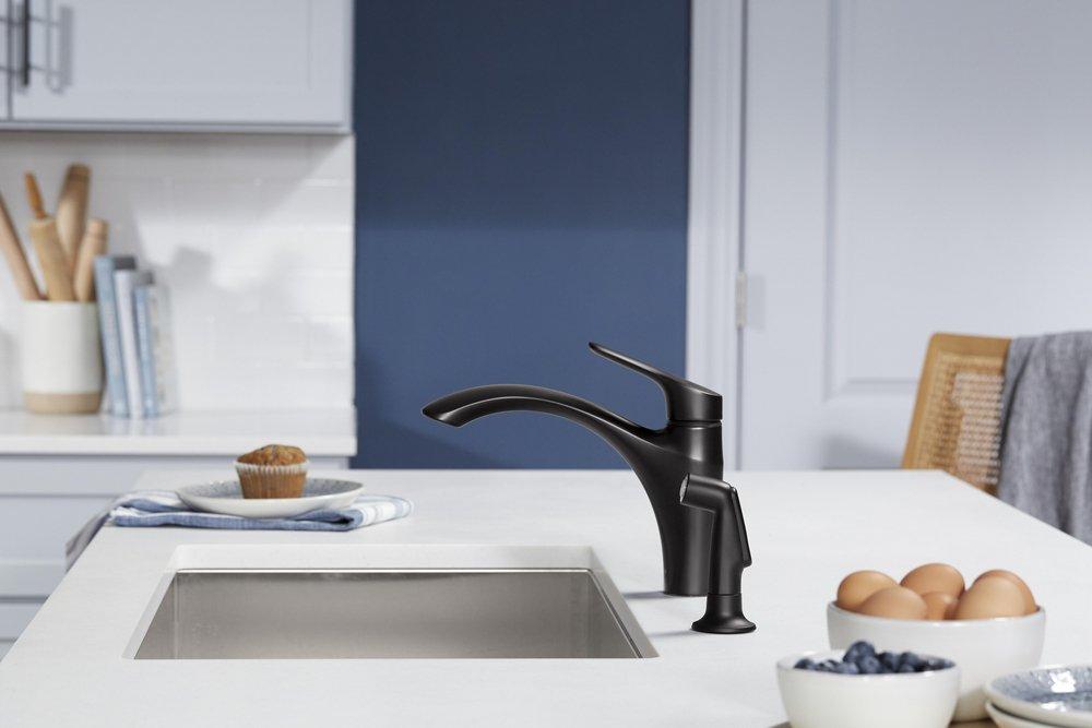 RIVAL SWING SPOUT W/ SIDE SPRAY 