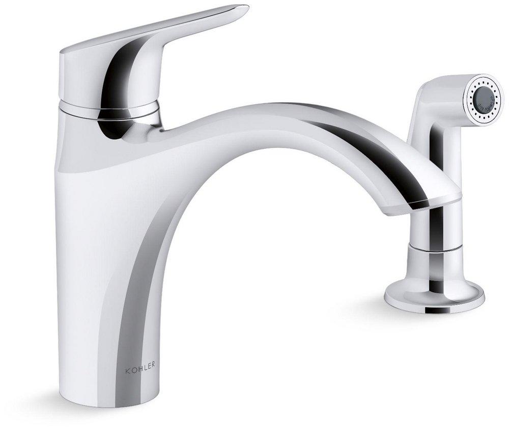 RIVAL SWING SPOUT W/ SIDE SPRAY 