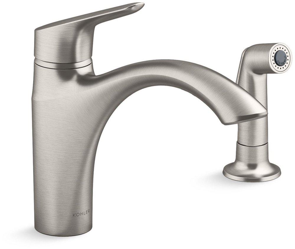 RIVAL SWING SPOUT W/ SIDE SPRAY 