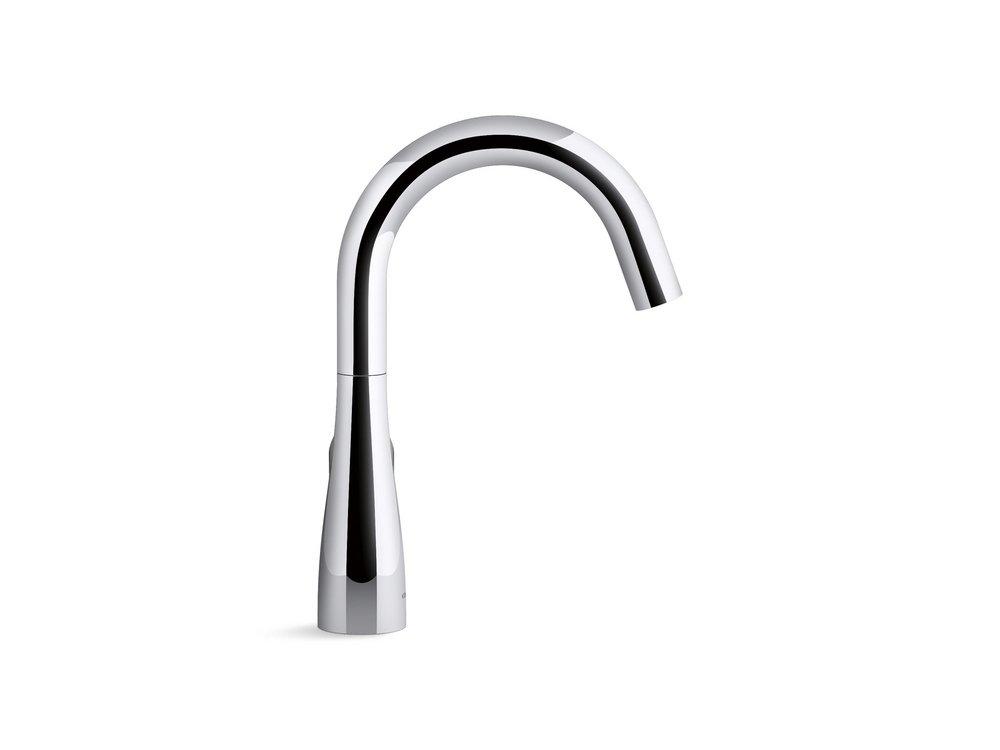 KOHLER Polished Chrome Single Handle Bar Faucet 