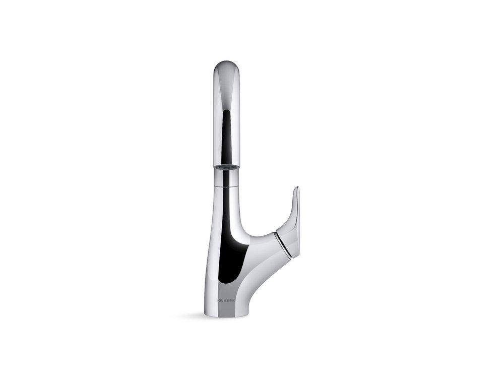 KOHLER Polished Chrome Single Handle Bar Faucet 