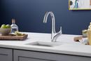 KOHLER Polished Chrome Single Handle Bar Faucet 