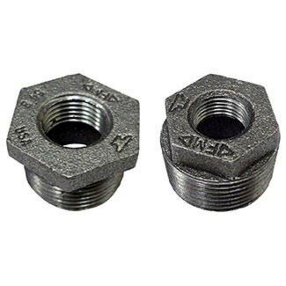3 X 1/2 Galvanized Cast Iron HEX Bushing 