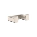 Hansgrohe Brushed Nickel 2-Hook Robe Hook 