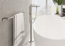 Hansgrohe Brushed Nickel Wall Toilet Tissue Holder 