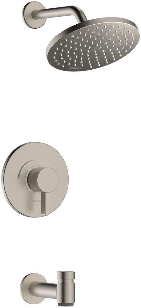 CCY VERNIS BLEND PRESSURE BALANCE TUB/SHOWER SET 1.75 GPM IN BRUSHED NICKEL 