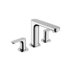 Two Handle Widespread Bathroom Sink Faucet in Chrome