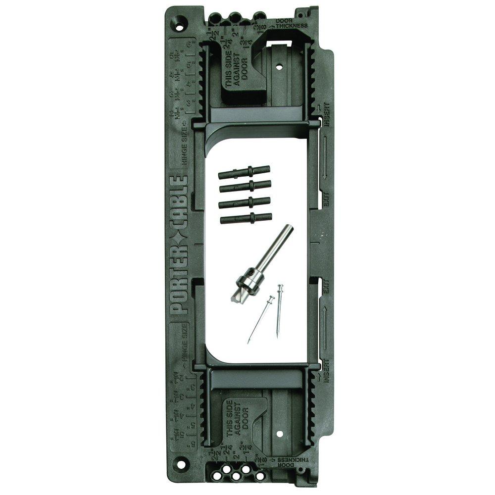 Porter Cable Black Door Hinge Template 