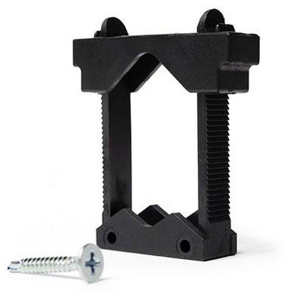 Sioux Chief Black 20 ga Plastic Pipe Clamp in Black 