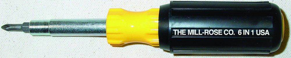 Mill-Rose Flathead, Phillips and Nut (12 Piece) Screwdriver 