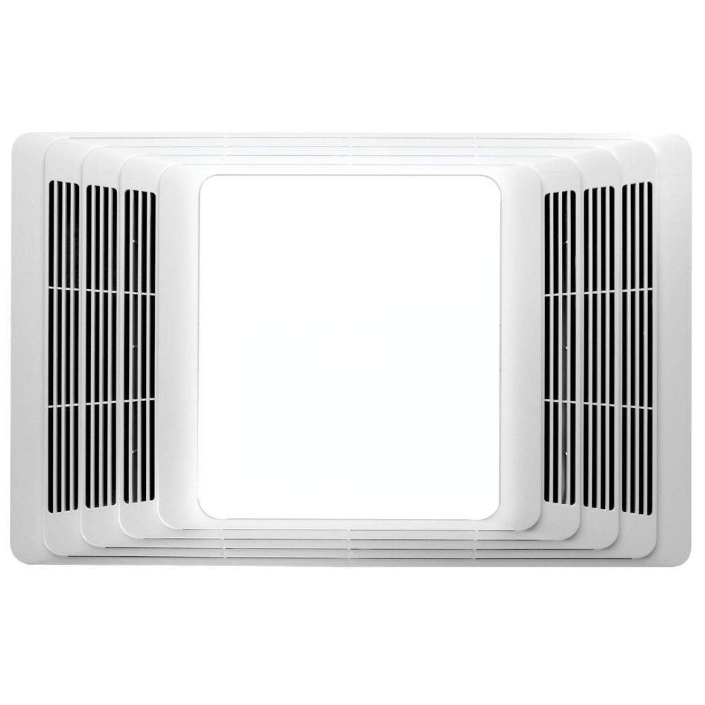Broan White Bathroom Exhaust Fan in White 