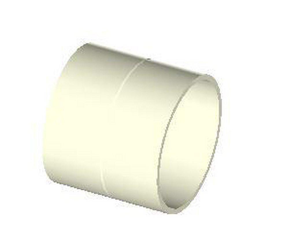 Plastic Trends White Sewer Socket Weld SDR 35 PVC Coupling 