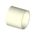 Plastic Trends White Sewer Socket Weld SDR 35 PVC Coupling 