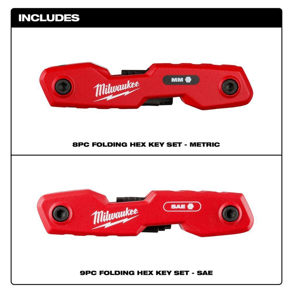 Milwaukee® Red 9 in. Hex Key 