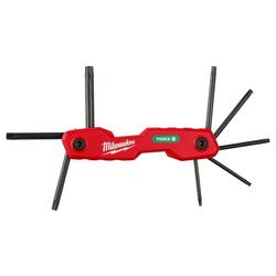 8-KEY FOLDING HEX KEY SET - TORX
