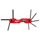 8-KEY FOLDING HEX KEY SET - TORX 