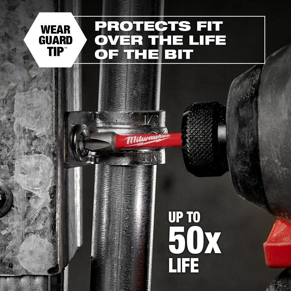 Milwaukee&reg; Red 1 in., 1/8 in., 2 in., 3 in., 3-1/2 in., 3/8 in., 5/16 in., 5/32 in., 9/64 in. Hex Driver 54-Piece Drill Bits & Bit Sets 