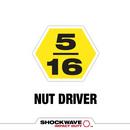 SHOCKWAVE IMPACT DUTY 5/16 X 6 MAGNETIC NUT DRIVER 