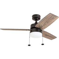 42 in. 3-Blade Indoor Ceiling Fan in Espresso Bronze