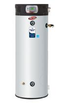 BRADFORD WHITE HIGH EFFICIENCY CONDENSING ULTRA LOW NOX EF SERIES 60 GALLON COMMERCIAL GAS (NATURAL) ASME WATER HEATER. DESIGNED FOR VENTING VERSATILITY, THIS WATER HEATER CAN BE INSTALLED AS A POWER