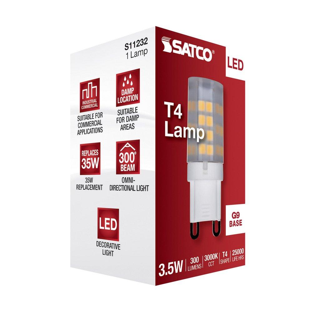 SATCO LED G9 Double Loop Bulb 