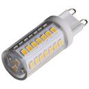 5 WATT JCD LED CLEAR 3000K G9 BASE 120 VOLT 