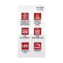 SATCO Clear Dimmable LED G9 Double Loop Bulb 