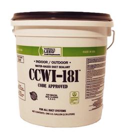 1 gal Liquid Duct Sealant in Black