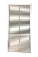 SPX ARCH LOUVER SATIN ANODIZED 