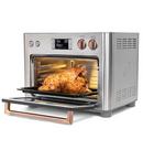 GE Caf&eacute; Stainless Steel 18-3/5 x 17 in. 0.8 cu. ft. Single Oven 