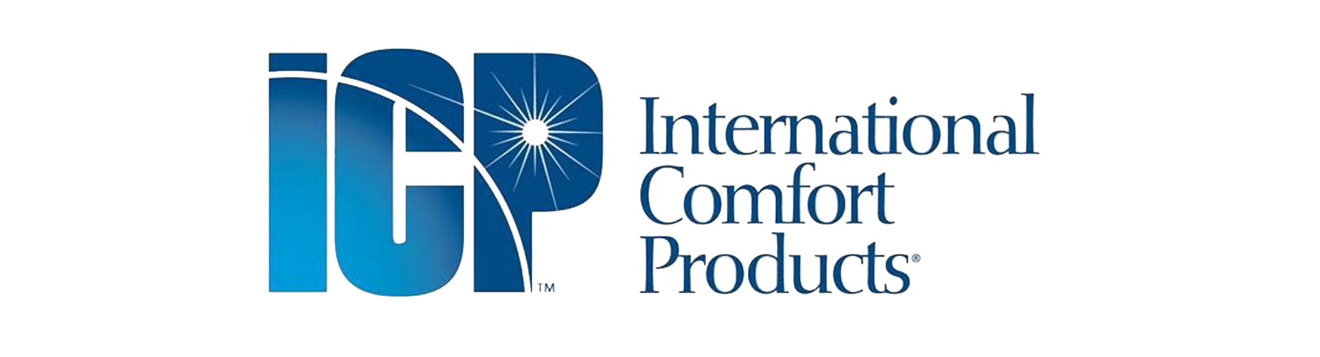 Blue International comfort products brand logo