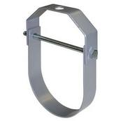 Epoxy-plated clevis hanger in zinc.