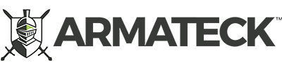 Armateck logo in dark olive green.