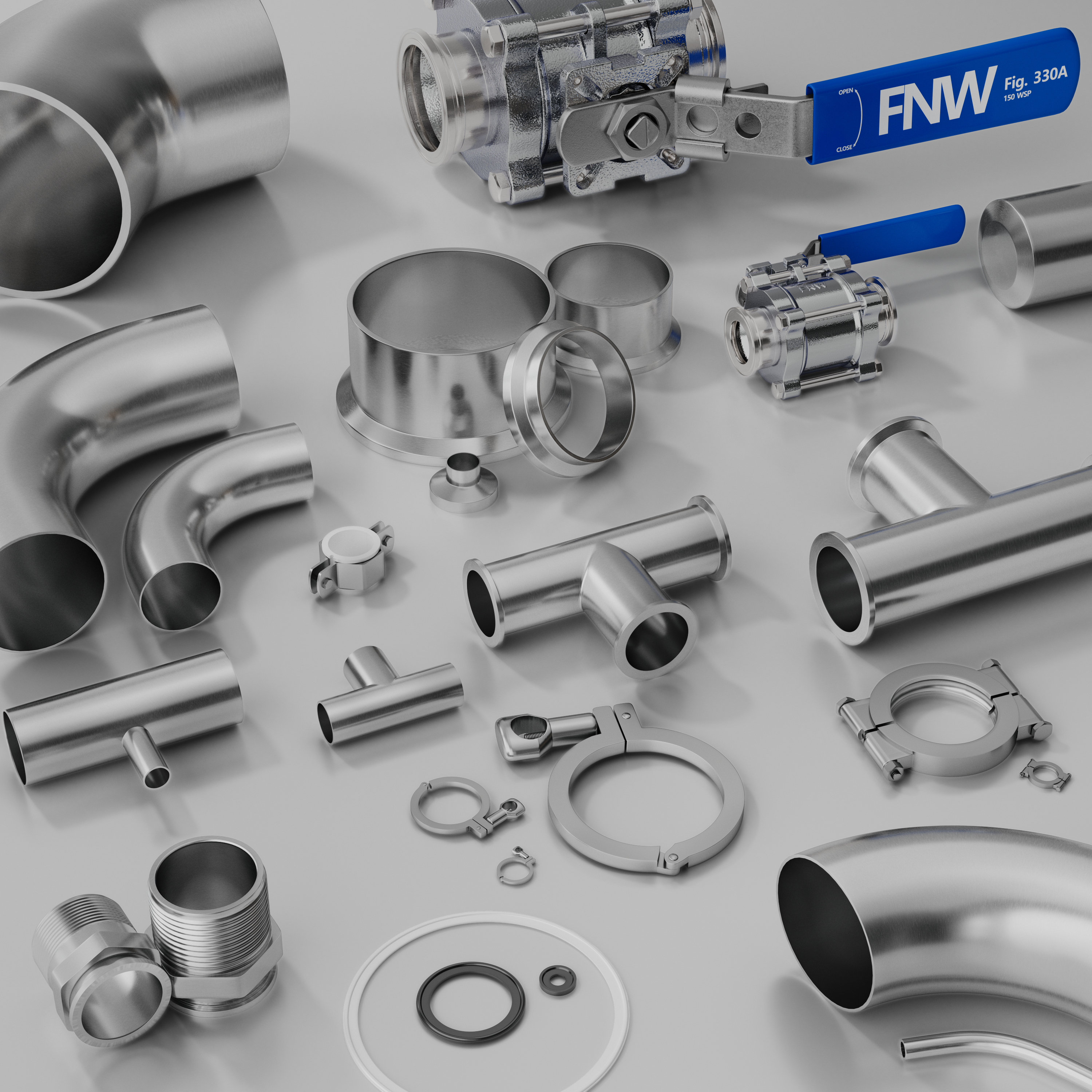 FNW_2024_FNW-Stainless-Steel-Fittings-Flat-Lay-2