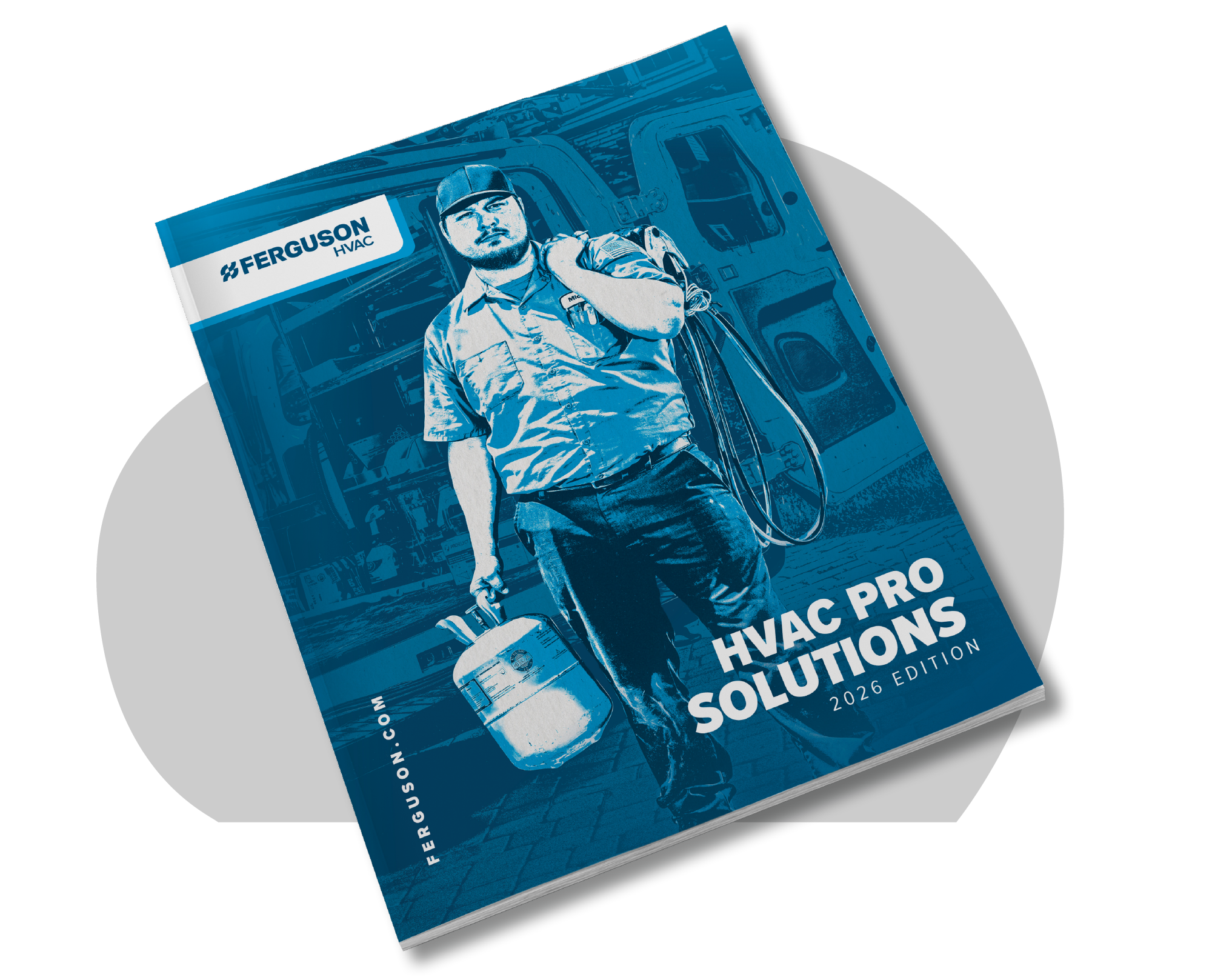 2026 HVAC PRO Solutions catalog on white background.