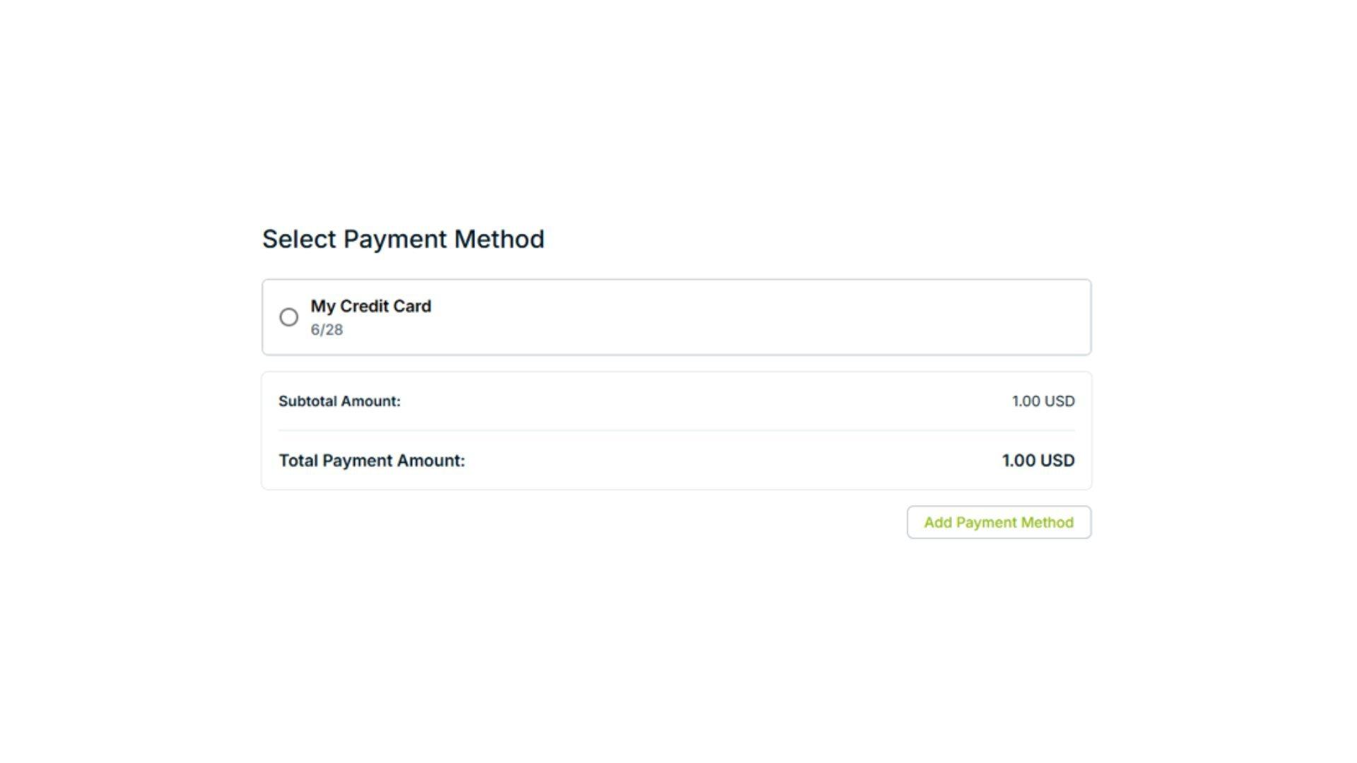 View of Authorization screen, with payment details and Cancel, Back and Authorize buttons along the bottom.
