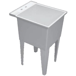 Install Industrial Utility Sink