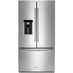 Refrigerator with Ice Maker Installation